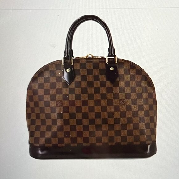 Louis Vuitton Damier Ebene Alma MM Comes With A Dust Bag and certification. - Picture 2 of 16